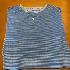 Blue large men’s Lululemon shirt